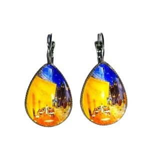 Handcrafted Café Terrace Earrings